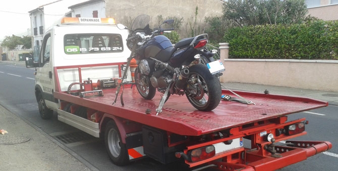 Dépannage moto Béziers